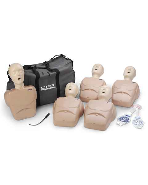 CPR Prompt TPAK 100 Adult/Child Training Pack - 5 Tan Manikins