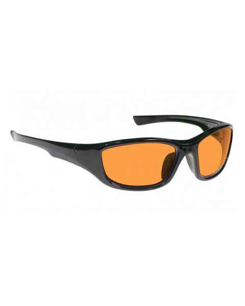 LSS-PSPBG-703-BK Laser Strike Blue/Green Beam Reduction Glasses in Black - Model 703