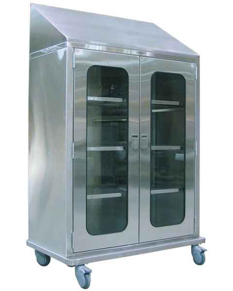 Pedigo Sloped Top Operating Room Cabinet With Casters