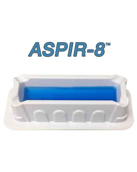 MTC Bio ASPIR-8 10mL Reagent Reservoir for 8-Channel Pipettes - Polystyrene