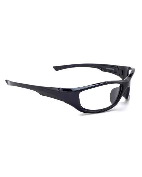 Model 703 Angled Frame Radiation Eyewear - Black