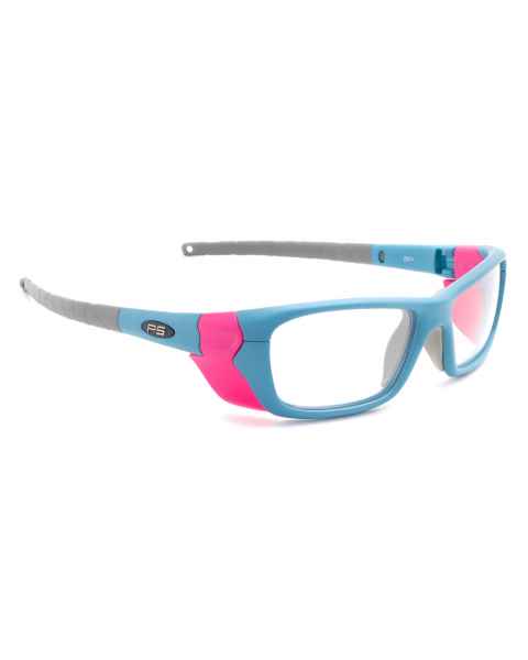 Model Q200 Radiation Glasses - Blue Pink