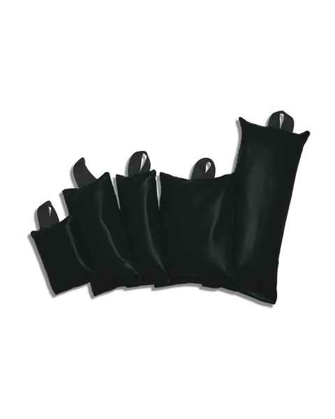 Pediatric Sandbag 5-Piece Set - Black Vinyl