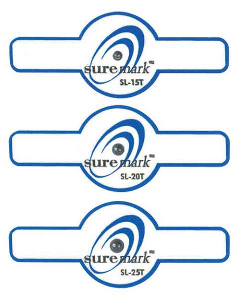 Suremark Tab Lead Ball Nipple Marker on Tabbed  Label