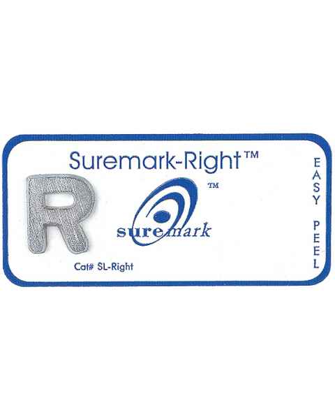 Suremark "R" Right Disposable Lead Marker