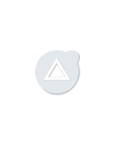 Suremark Clearmark Metal Free Semi-Lucent Triangle Marker