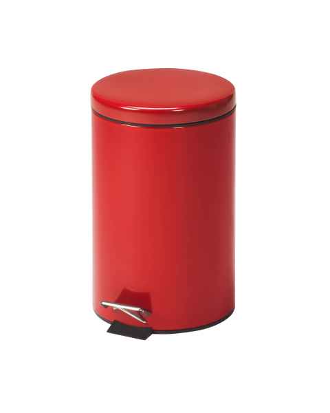 Clinton Model TR-13R Small Round Red Waste Receptacle - 13 Quart (3.25 Gal)