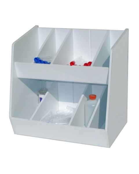 Adjustable Storage with Eight Bins