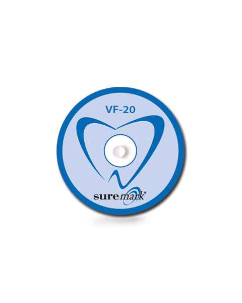 DentalMark 2.0mm Visionline Ball on Denture Sized Label