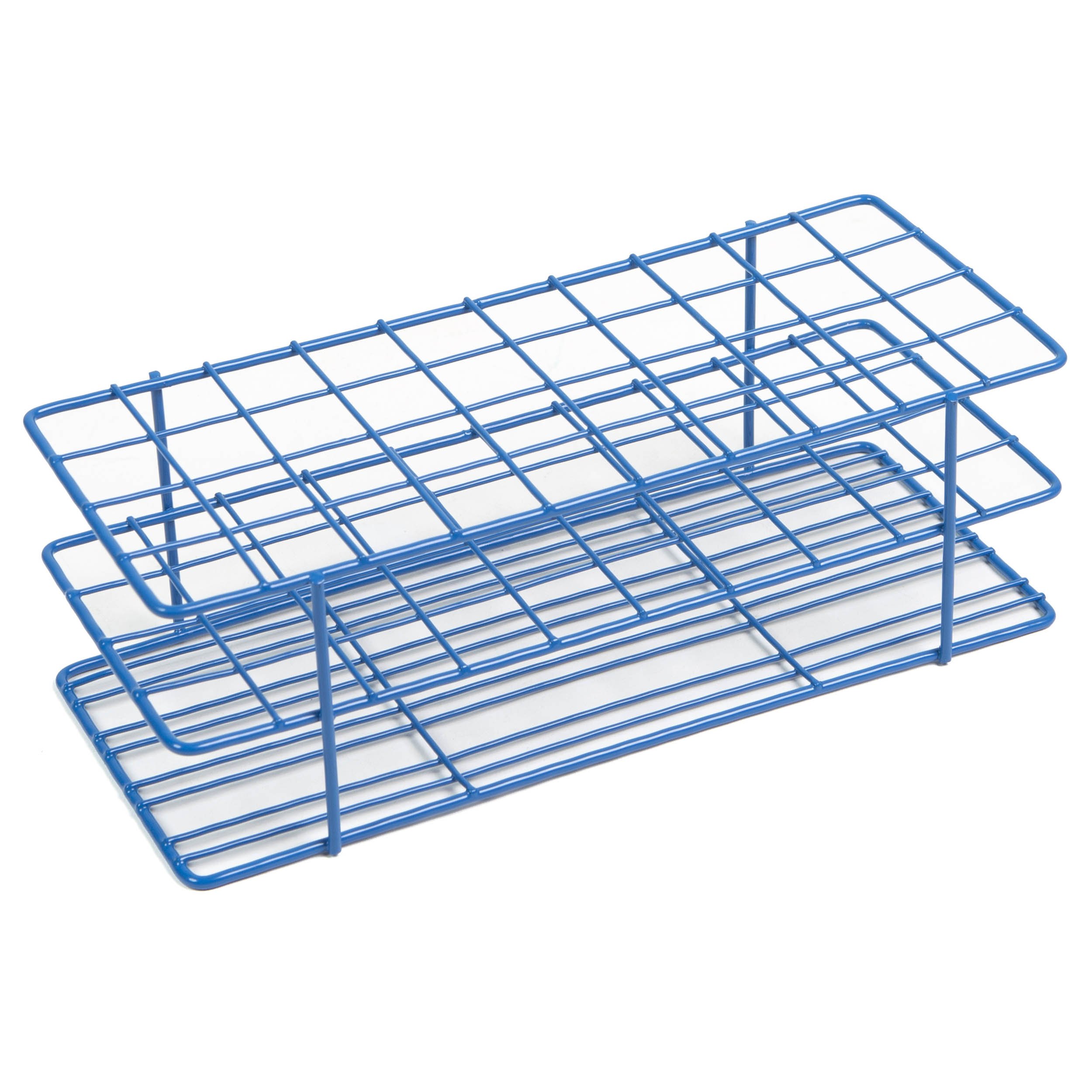 Heathrow Bijou Bottle & Tube Epoxy-Coated Steel Wire Rack 25mm Well