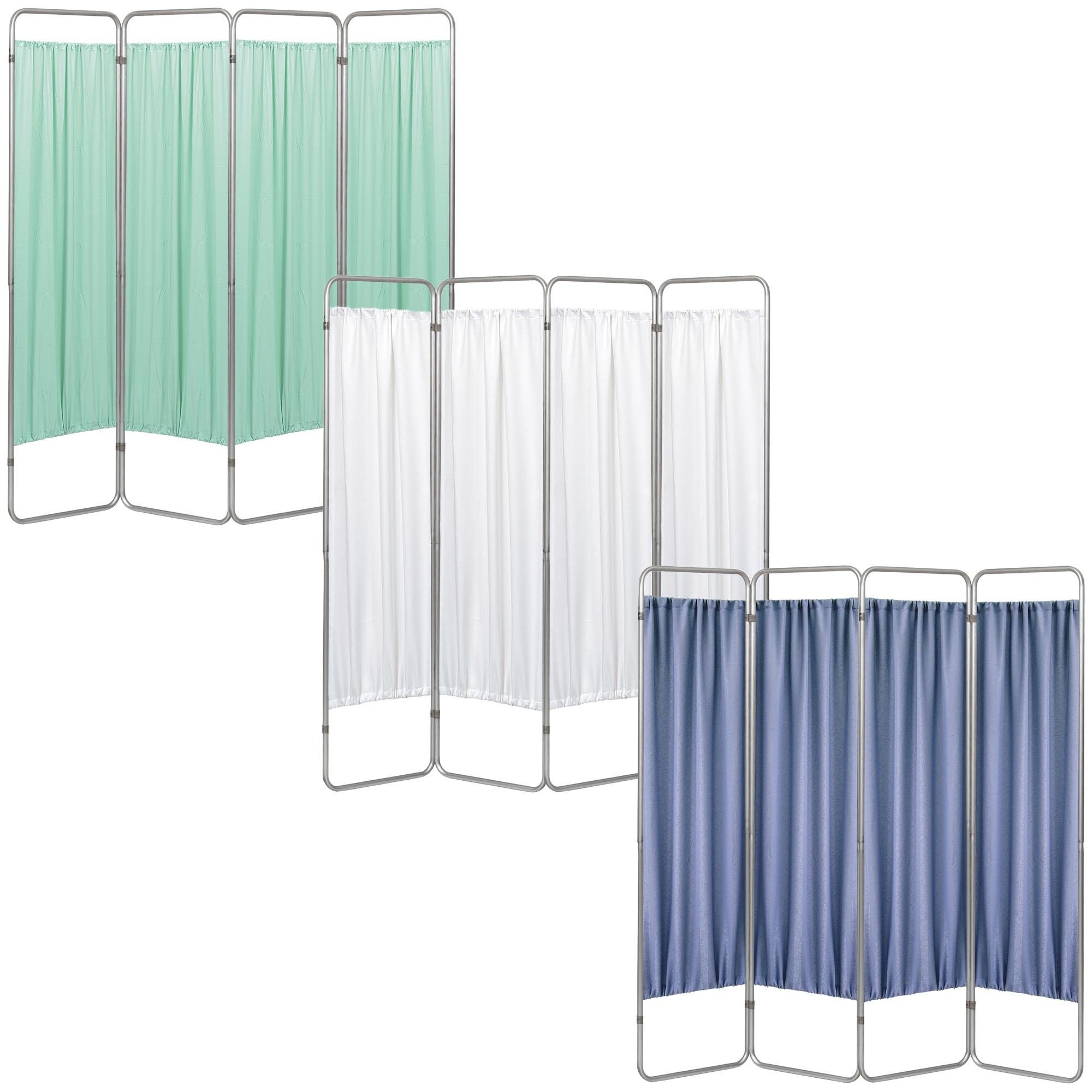 Economy 4 Section Folding Privacy Screen