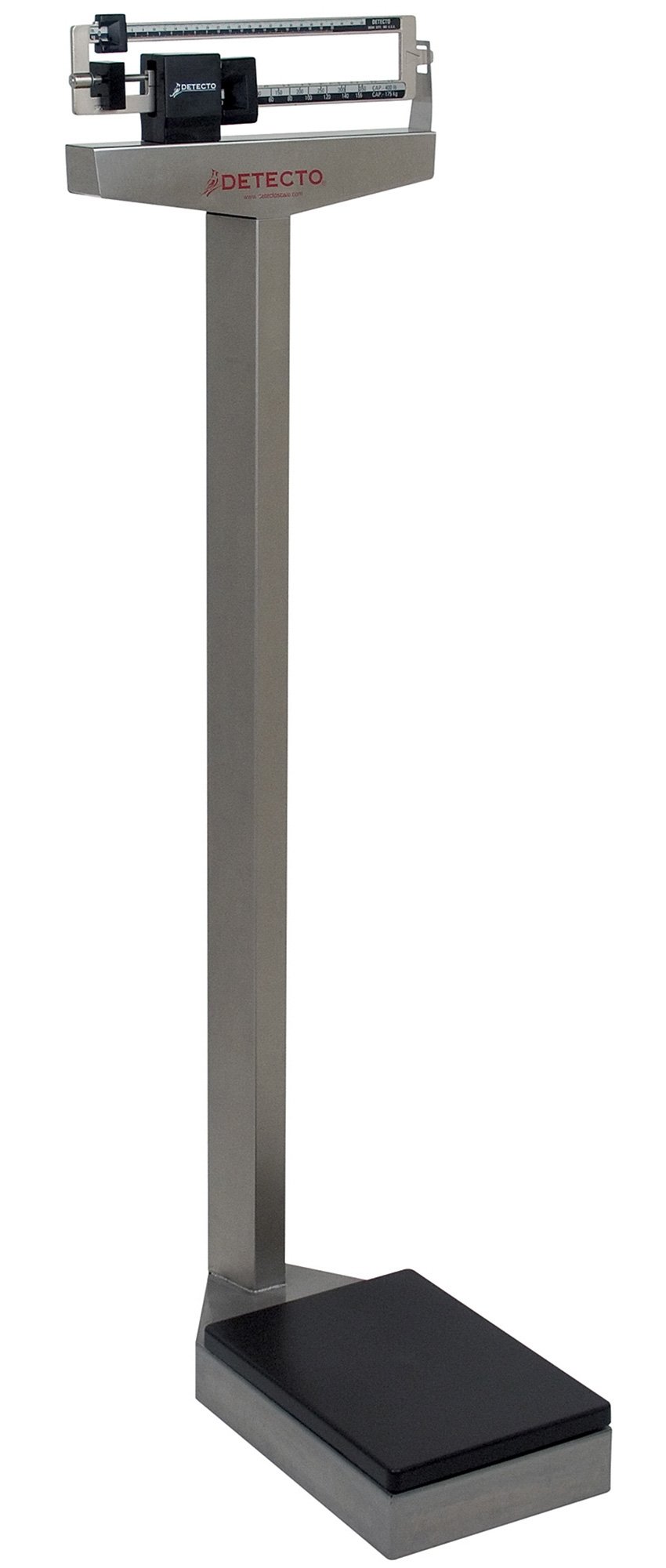 Detecto 439S Stainless Steel Beam Scale with Height Rod