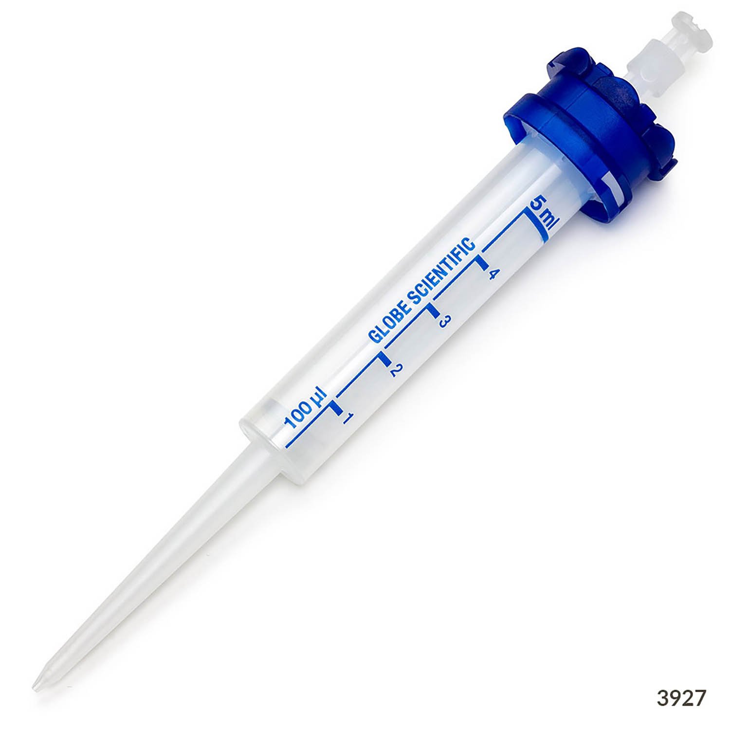 RV-Pette PRO Dispenser Syringe Tip for Repeat Volume Pipettors - Non-Sterile, 5mL, Box of 100