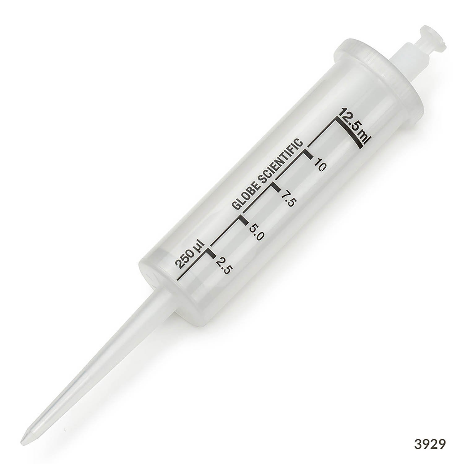 RV-Pette PRO Dispenser Syringe Tip for Repeat Volume Pipettors - Non-Sterile, 12.5mL, Box of 100