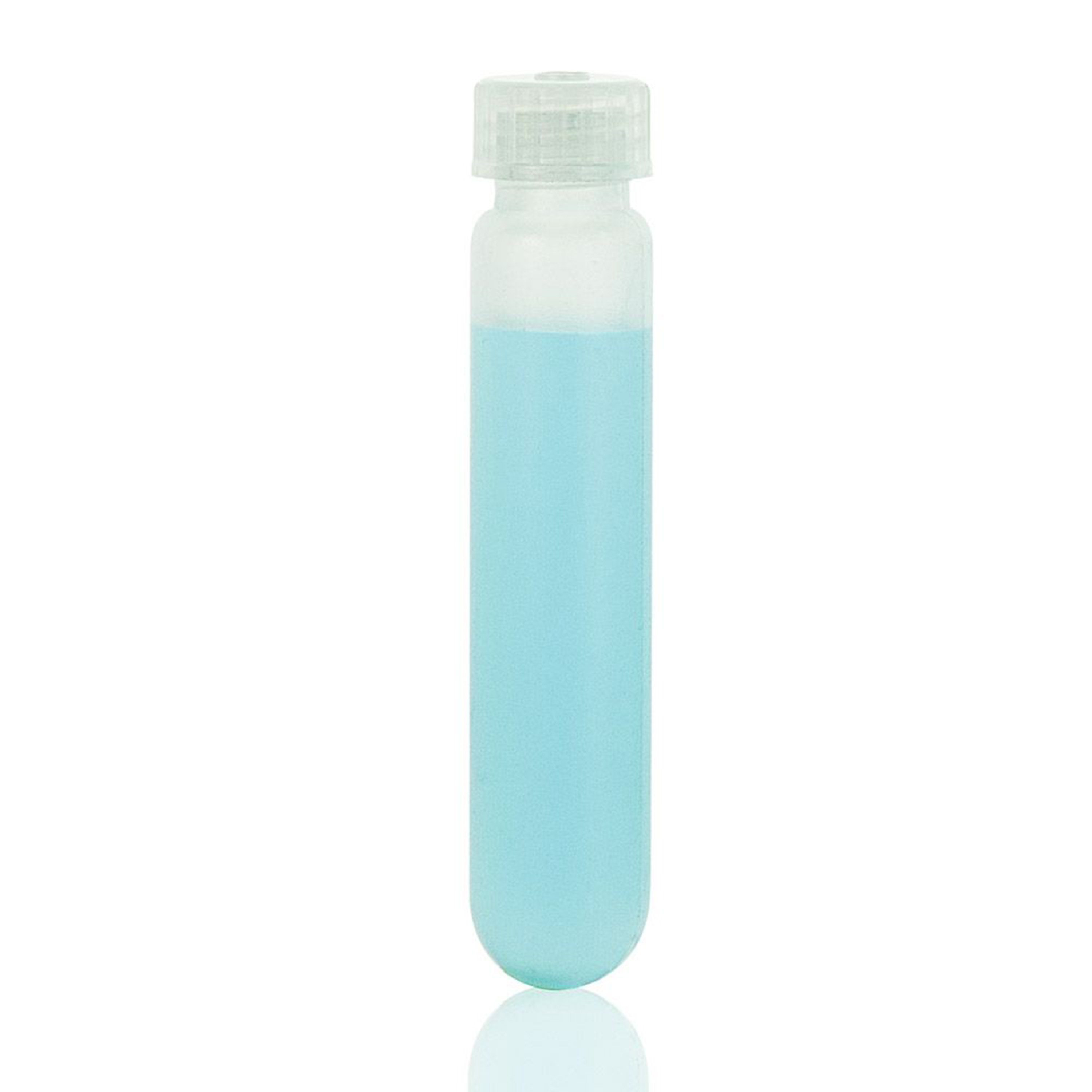 Oak Ridge Style Centrifuge Tube with Attached Screw Cap, Round Bottom, Polypropylene - 10 mL