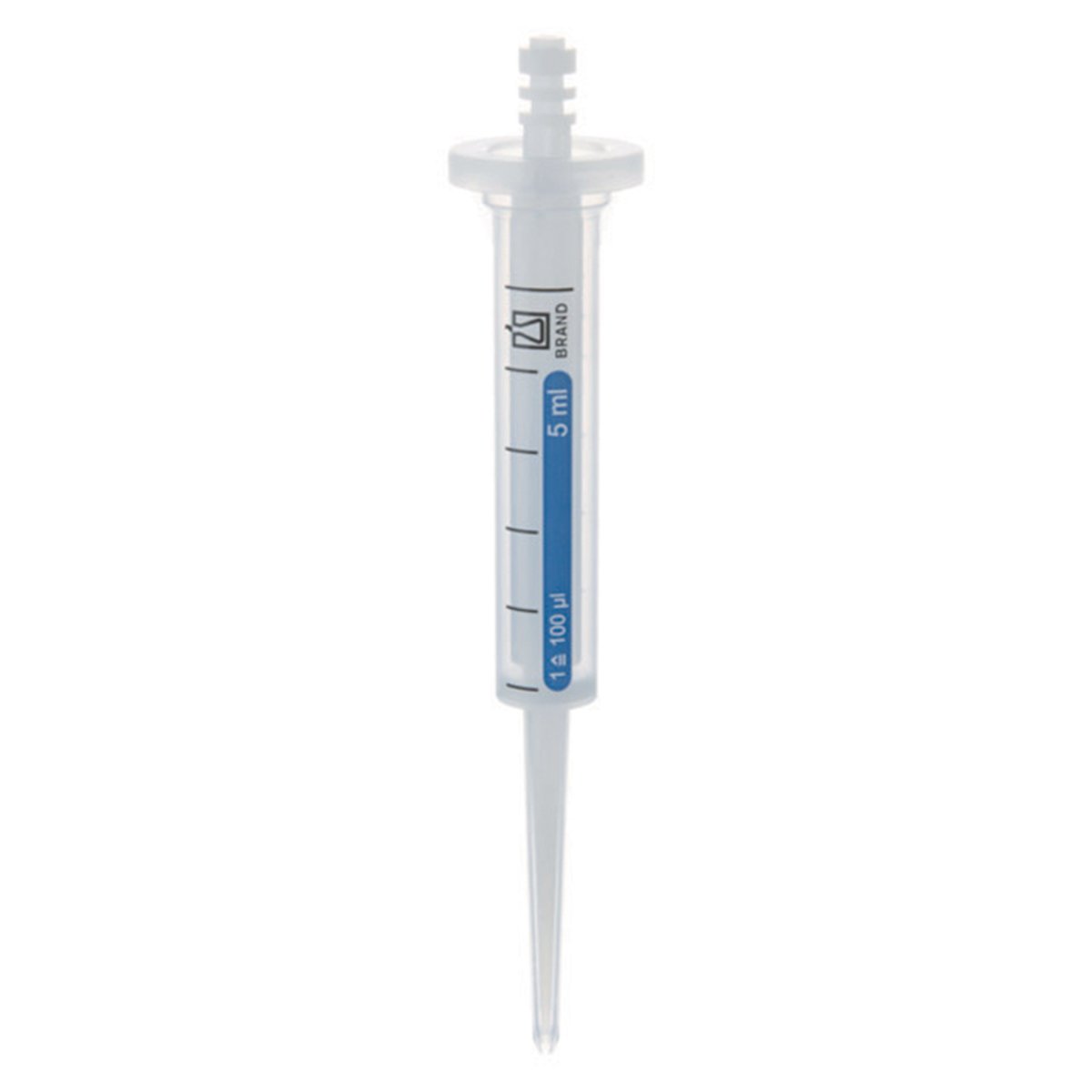 BrandTech BRAND PD-Tip II Syringe Tips - Non Sterile 5mL (Pack of 100)