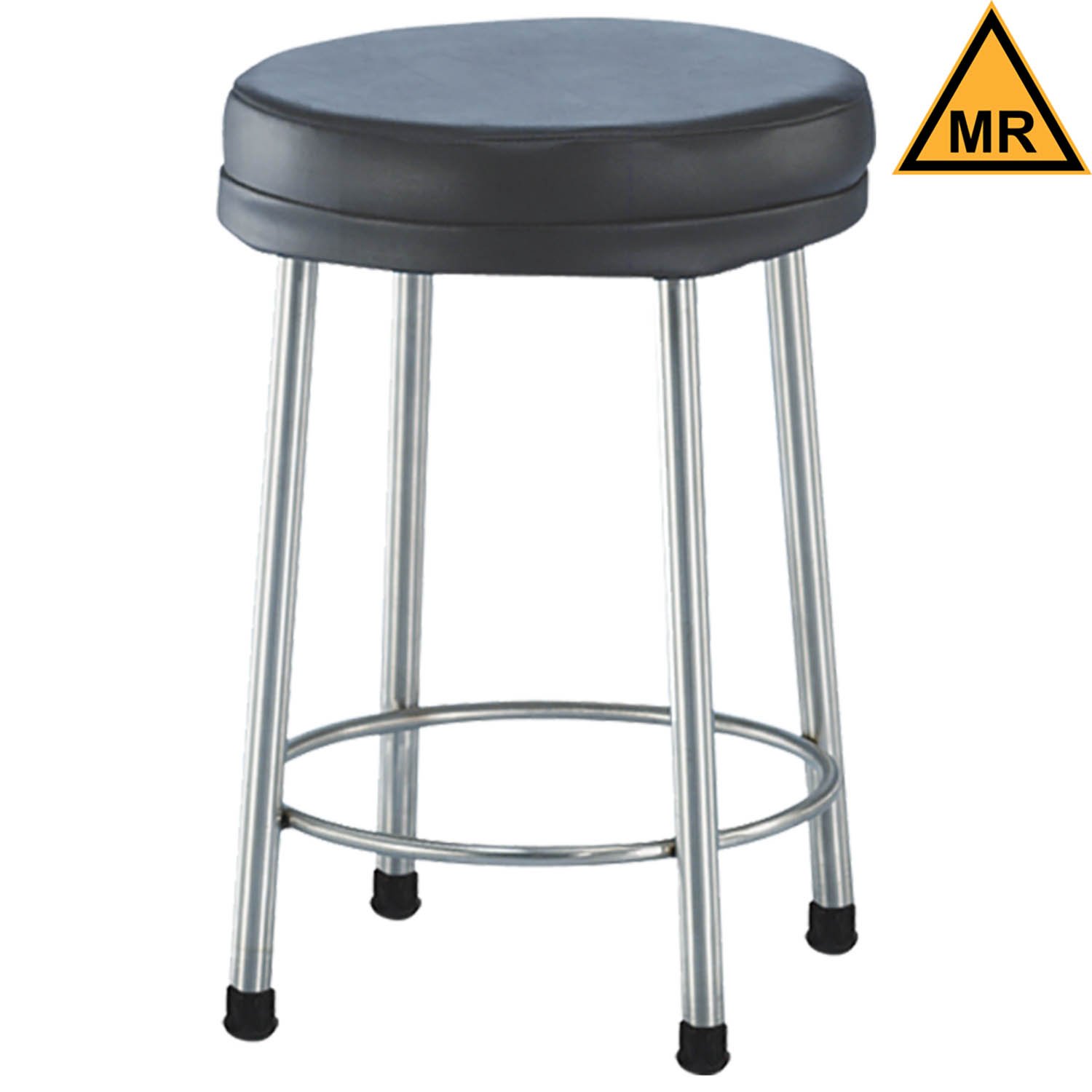 Blickman Non-Magnetic Padded Stool with Rubber Tips - 21