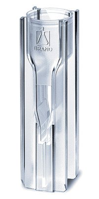 BRAND Ultra-Micro UV-Transparent Spectrophotometry Cuvette - 15mm Window Height (Pack of 500)