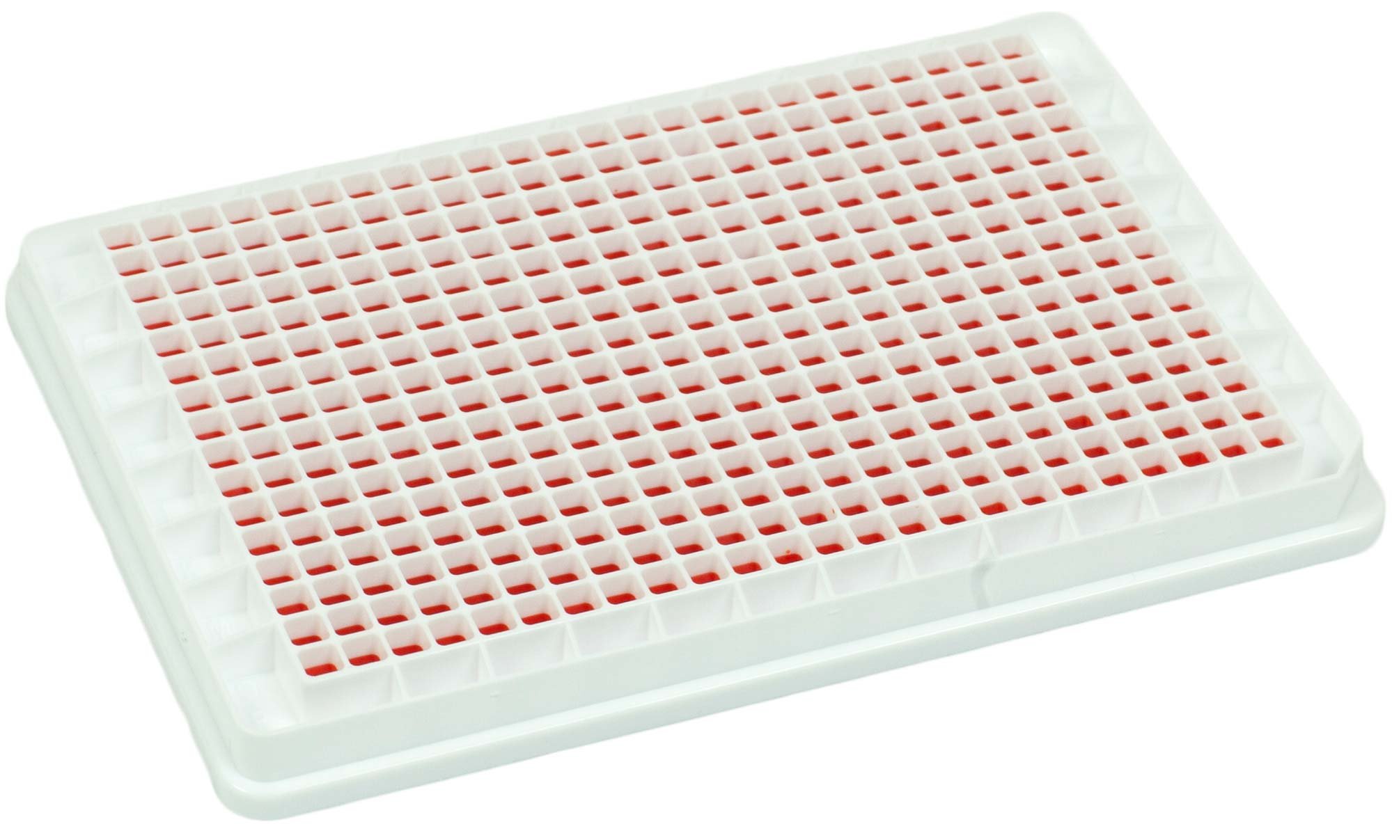 BRANDplates immunoGrade Non-Sterile Treated Surface 384-Well Plate - White, F-Bottom
