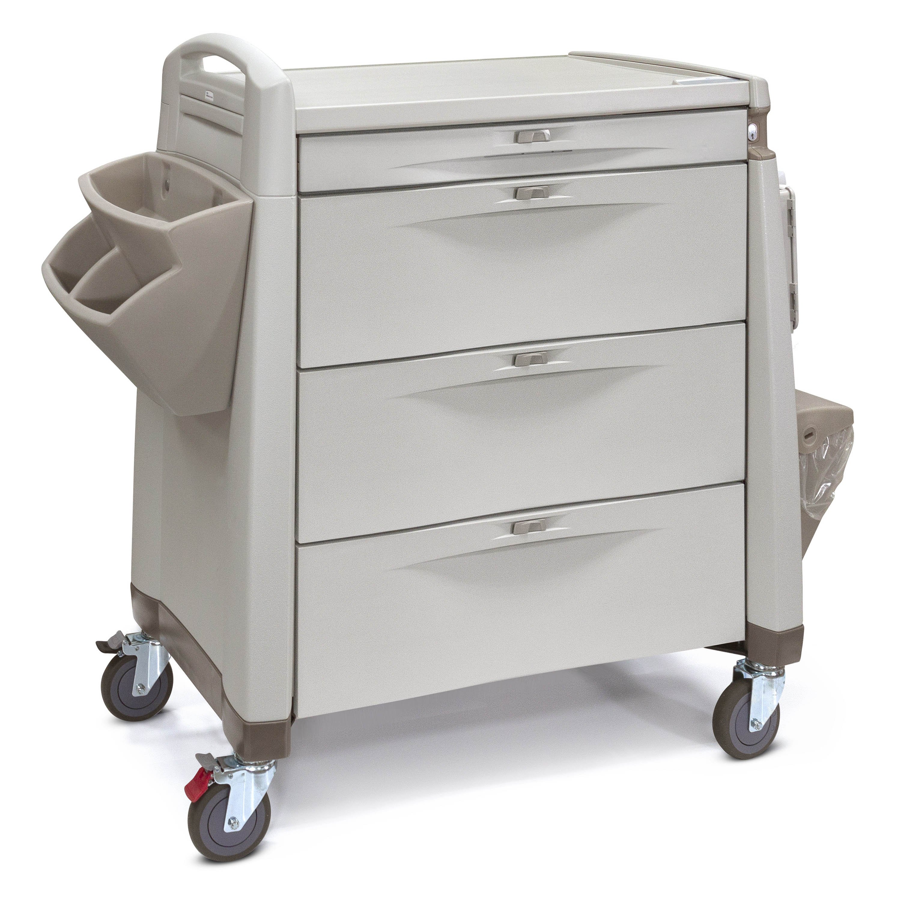 Capsa Side Bin for Multicavity Organizer - Light Creme