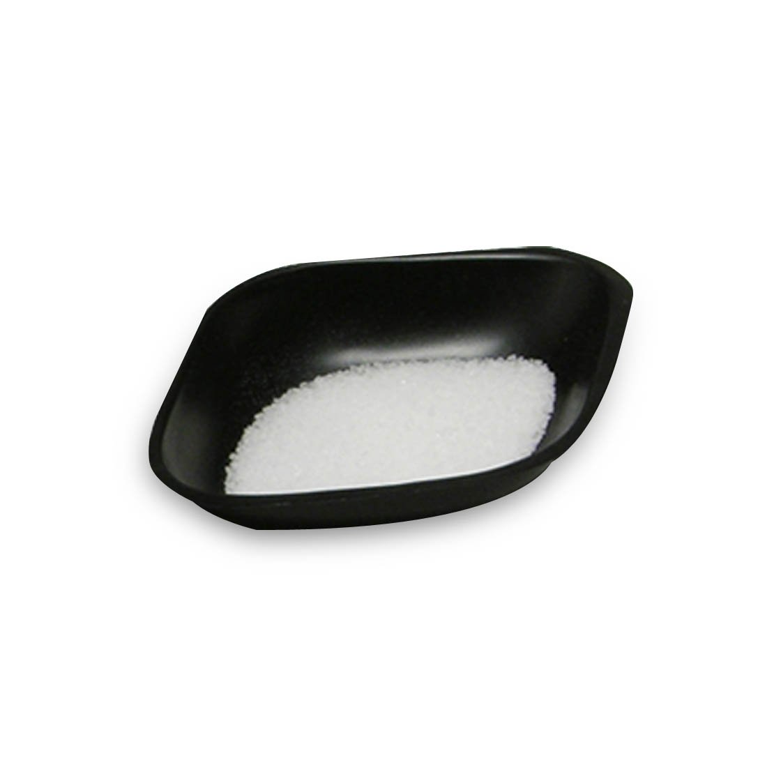 30mL Black Antistatic Polystyrene Diamond Shaped Weigh Boat (500/Pack)