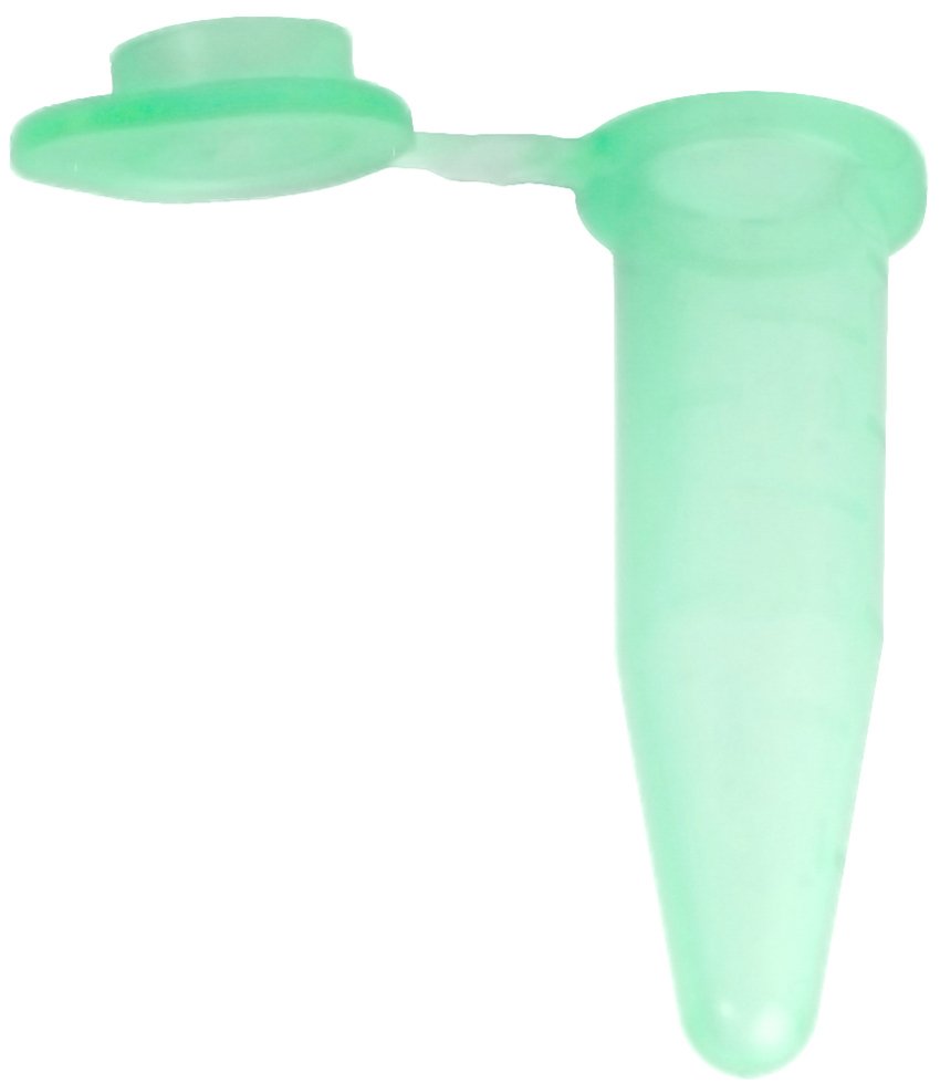 1.5mL G-Tube Flat Top Microcentrifuge Tube - Green