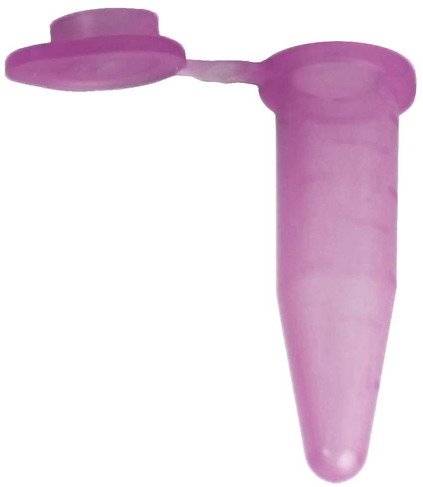 1.5mL G-Tube Flat Top Microcentrifuge Tube - Lavender