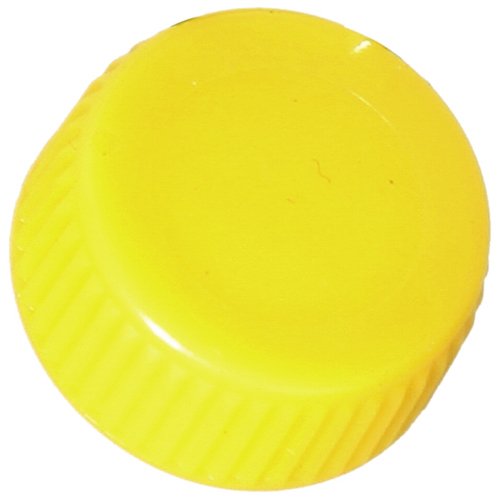 Screw Cap with O-Ring for Bio Plas Screw Cap Microcentriufge Tubes - Yellow