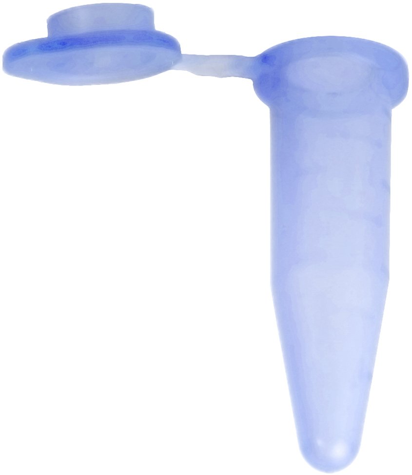 1.5mL Flat Top Microcentrifuge Tube - Blue