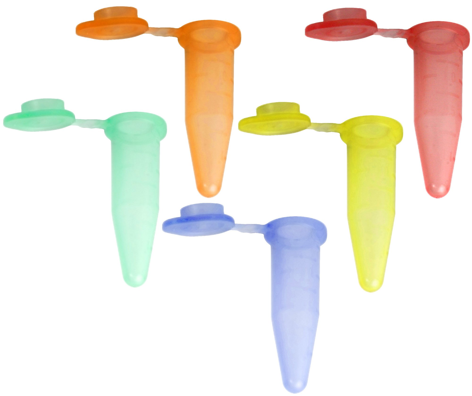 1.5mL Flat Top Microcentrifuge Tube - Rainbow