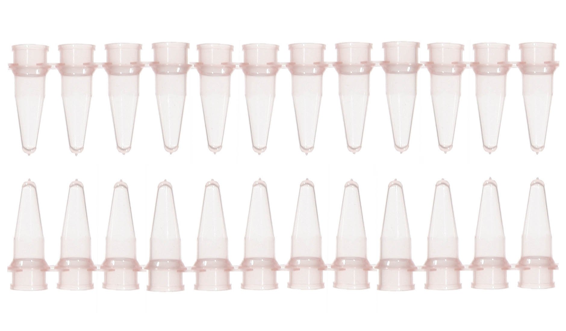 0.2mL Thin Wall Micro Tube - 12 Tubes/Strip - Natural (Pack of 100)