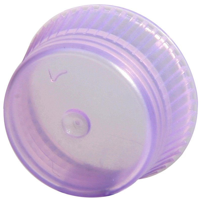 Uni-Flex Safety Caps for 13mm Culture Tubes - Lavender