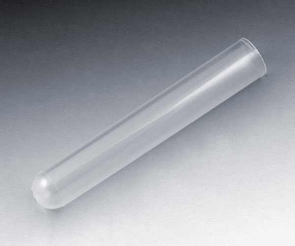 12mm x 75mm (5mL) Polypropylene Test Tubes - Round Bottom - Case of 1000 (250/Oriented Box, 4 Boxes/Case)