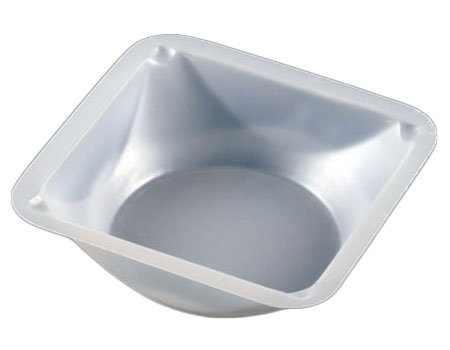 Plastic Square Weighing Boats, Size 135 mm × 135 mm × 20 mm