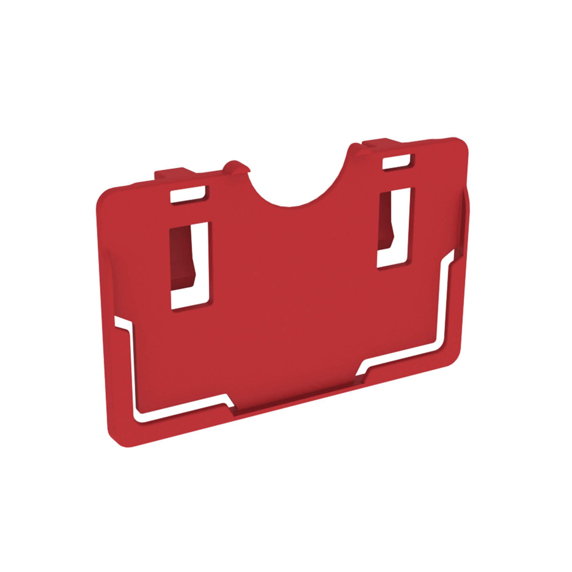 Plastic Label Holder Clip (Credit Card Size)