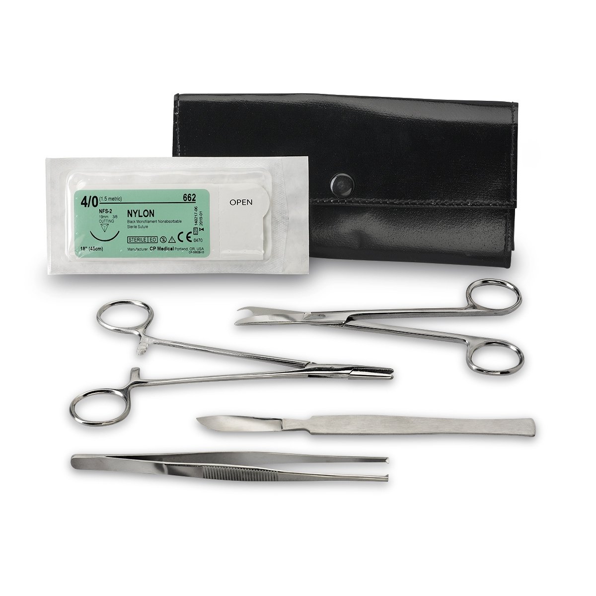 suture kit for the laceration course