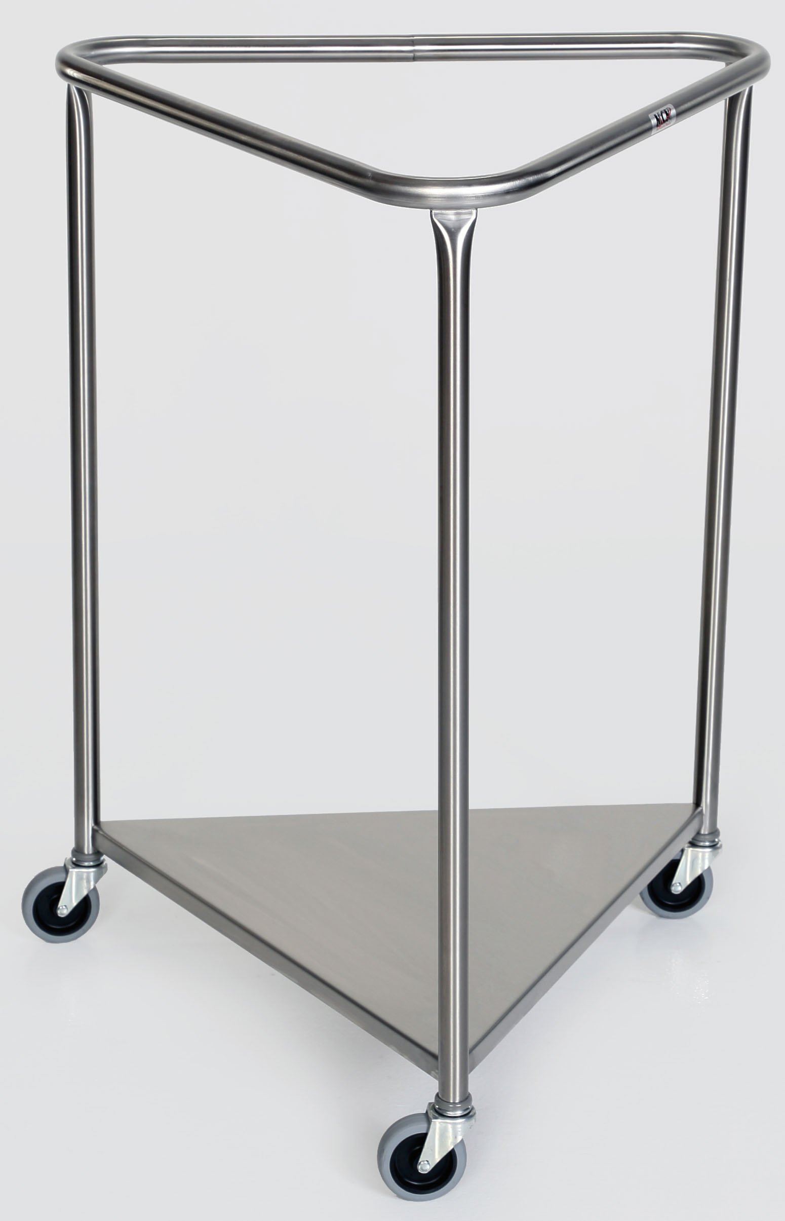 Stainless Steel Triangular Linen Hamper - 78 5/8