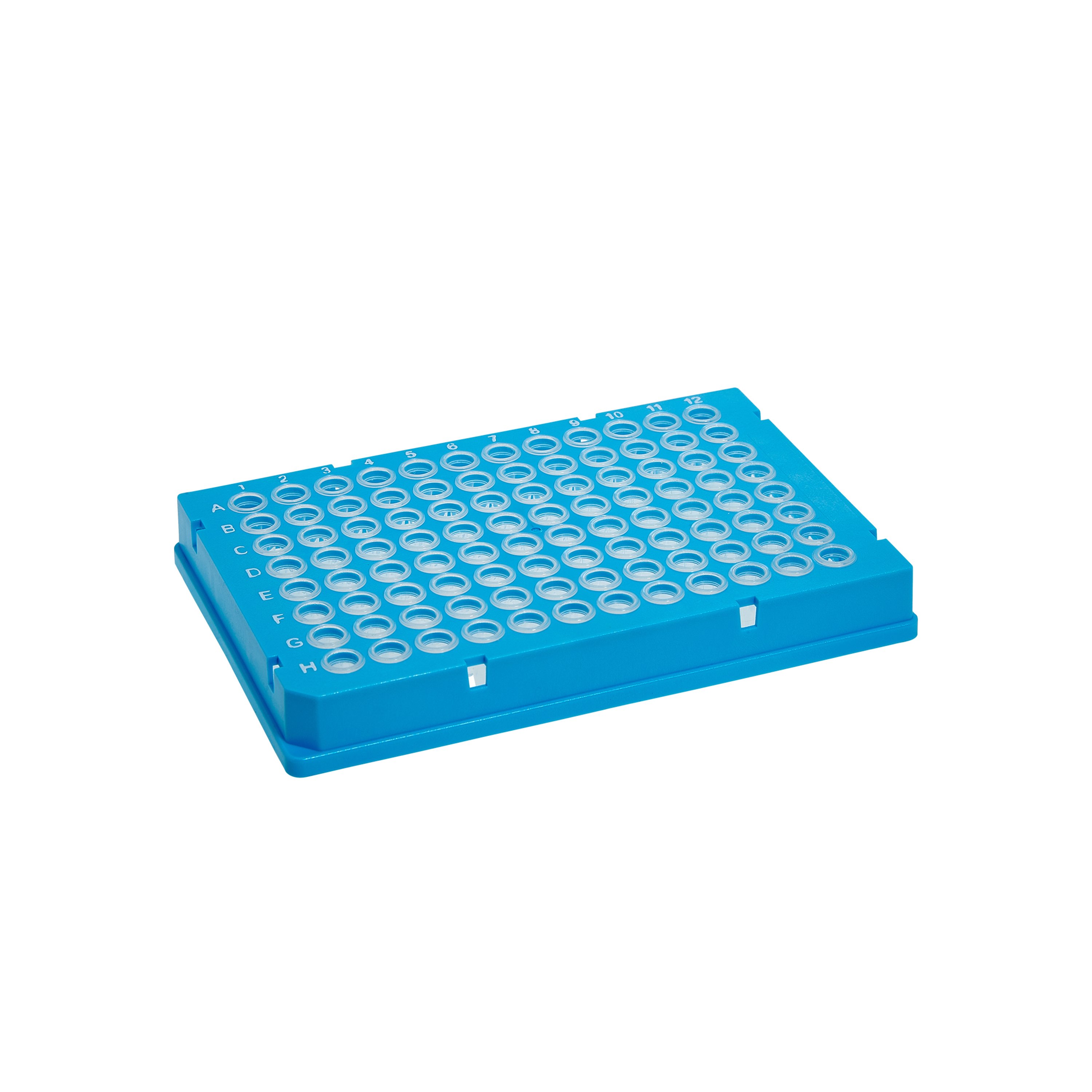 SureFrame™ Low Profile 96-Well x 0.15mL Two-Component PCR Plate - Fully Skirted, Clear Polypropylene Wells (Pack of 50)