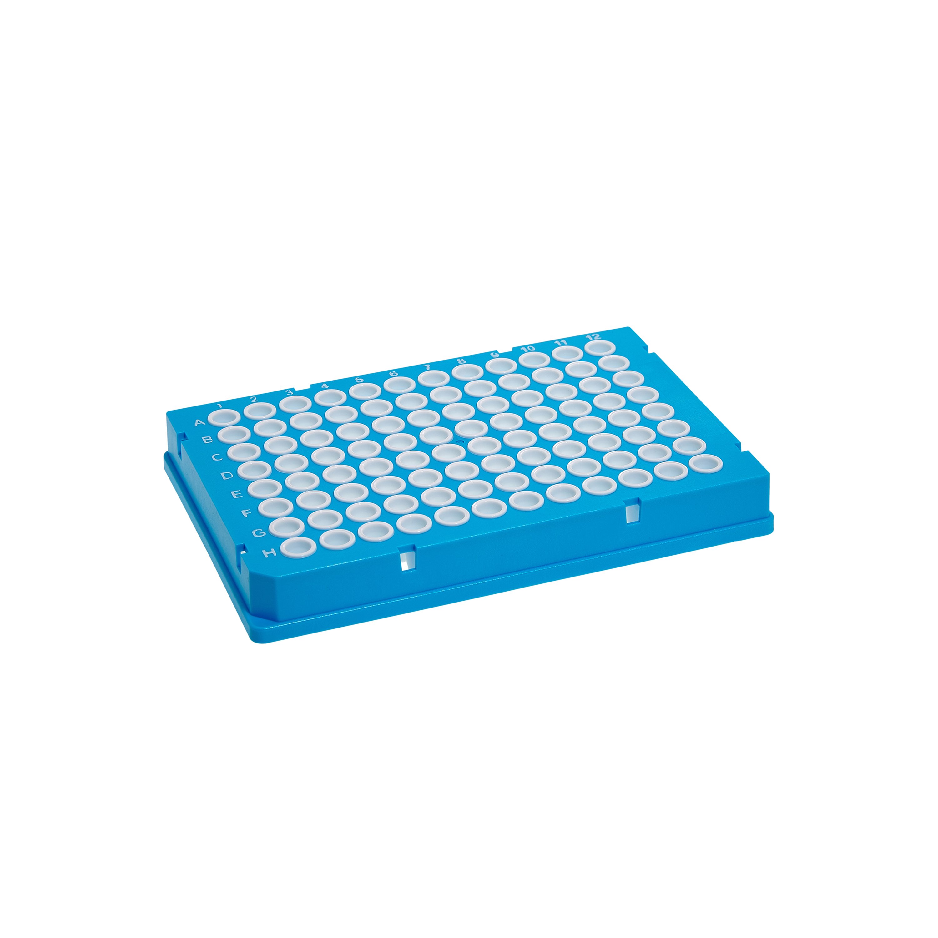 SureFrame™ 96-Well x 0.15mL Two-Component PCR Plate - Fully Skirted, White Polypropylene Wells (Pack of 50)
