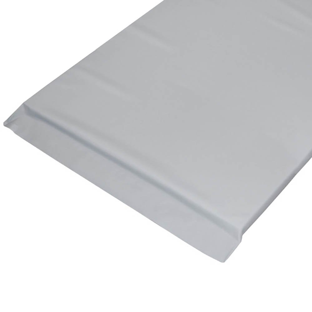 Economy Standard Plus Radiolucent X-Ray Firm Foam Table Pad - Gray Vinyl, No Grommets 80