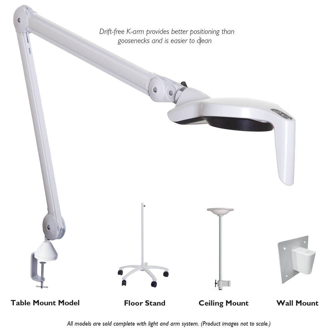 Burton Super Exam LED Examination Light SELED Series