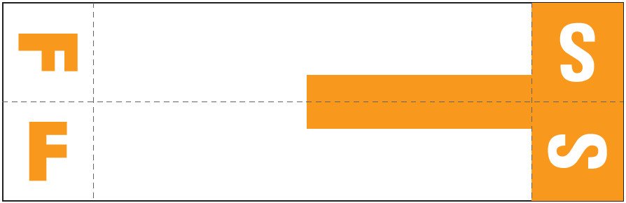 Smead NCC Match SNCC Series Alpha Sheet Labels - Letter F & S - Orange