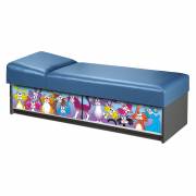 Clinton Crazy Cats Kid Couch with Sliding Doors & Non-Adjustable Pillow Wedge