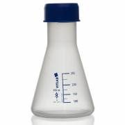 BrandTech Erlenmeyer Flasks (PP) with Screw Caps (PP) - 250mL (Pack of 6)