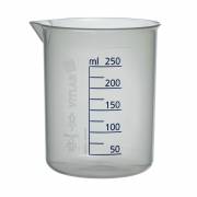 BrandTech Polypropylene Griffin Beaker - 250mL (Pack of 6)