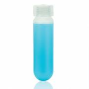 Oak Ridge Style Centrifuge Tube with Attached Screw Cap, Round Bottom, Polypropylene - 50 mL