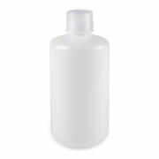 Diamond® Essentials™ Bulk Narrow Mouth, Boston Round, HDPE Bottles with PP Cap - 1000mL (Case of 50)