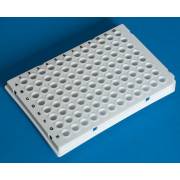 BRAND Polypropylene White 96-Well Real-Time PCR (qPCR) Plates - Well Volume 0.15mL - Low Profile