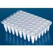 BRAND Polypropylene White 48-Well Real-Time PCR (qPCR) Plates 0.2mL - No Skirt (20 Plates)