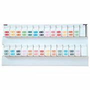 Tab Products 1278 Match Alpha Roll Labels A-Z Set